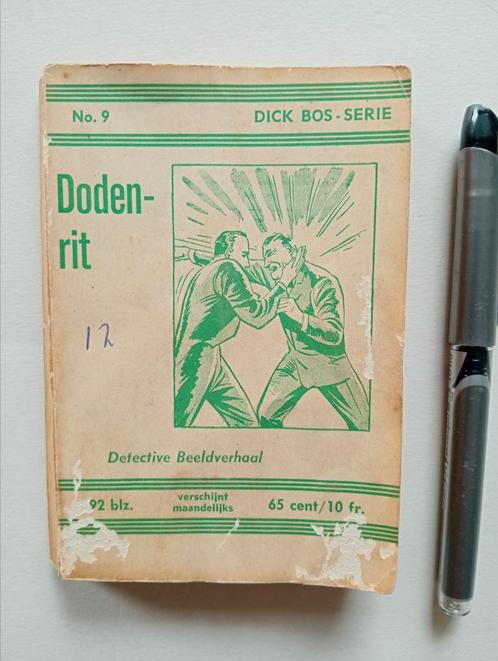 Dick Bos no 9 DODENRIT van MAZURE/Maz, Boeken, Stripboeken, Gelezen, Eén stripboek, Ophalen of Verzenden