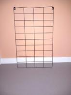 Zwart metalen wandrek 50x80, Ophalen, Gebruikt, Overige typen