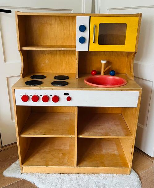 Educo keuken kinderkeuken kdv keukentje Montessori, Kinderen en Baby's, Speelgoed | Speelkeukens, Gebruikt, Hout, Ophalen of Verzenden
