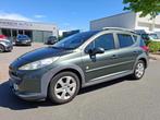 Peugeot 207 SW Outdoor 1.6 VTi XS CLIMA/CRUISE/TREKHAAK!, Gebruikt, Zwart, 4 cilinders, Leder en Stof