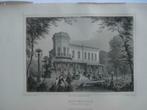 070 / Rotterdam  Villa van Hoboken  Staalgravure 1860, Ophalen of Verzenden