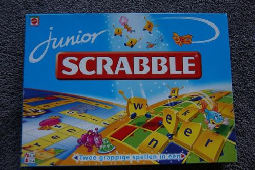 Scrabble junior, Hobby en Vrije tijd, Gezelschapsspellen | Bordspellen, Zo goed als nieuw, Ophalen of Verzenden