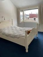 twee persoons bed, Ophalen, Gebruikt, Wit, Tweepersoons