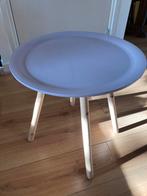 Bijzettafel 48cm diameter, Huis en Inrichting, Tafels | Bijzettafels, Minder dan 55 cm, Rond, Zo goed als nieuw, Hout