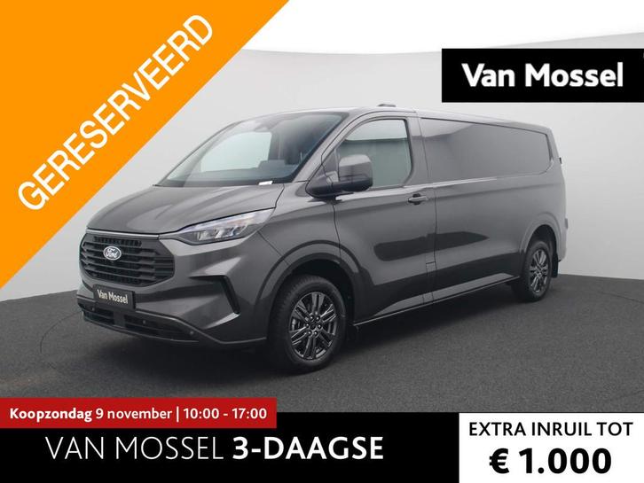 Ford Transit Custom 300 2.0 TDCI L2H1 Limited 136 pk | Navig, Auto's, Bestelauto's, Bedrijf, Te koop, ABS, Achteruitrijcamera