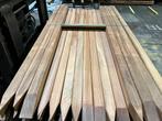 Hardhout–Angelim Vermelho–palen–staanders-liggers-62x62 mm, Tuin en Terras, Palen, Balken en Planken, Ophalen, Palen, Nieuw, Hardhout