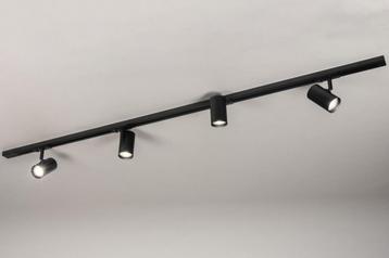zwart of wit rails spots bedrijf bank garage bed 150cm lamp beschikbaar voor biedingen