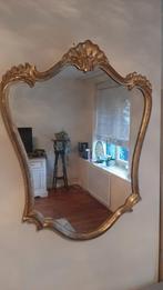 Antieke Barok spiegel Louis XV, Ophalen, Ovaal, 50 tot 100 cm, 100 tot 150 cm