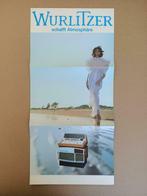Folder/Poster: Wurlitzer Atlanta/ Lyric (1970) jukebox, Verzamelen, Automaten | Jukeboxen, Verzenden, Gebruikt, 1970 tot heden
