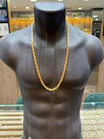 18KT Goud- 160.96 Gr - Rope Ketting 75cm - DEAL!, Sieraden, Tassen en Uiterlijk, Kettingen, Ophalen, Nieuw, Goud