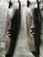Afrikaanse maskers, Antiek en Kunst, Kunst | Beelden en Houtsnijwerken, Ophalen of Verzenden