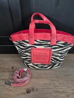 Versace Jeans zomer schoudertas Roze met zebraprint, Ophalen of Verzenden, Zo goed als nieuw, Roze, Schoudertasje