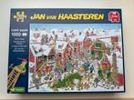 Jan van Haasteren Puzzel - Kerstdorp 1000 stukjes, Ophalen of Verzenden, 500 t/m 1500 stukjes, Zo goed als nieuw, Legpuzzel