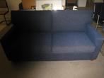 Donkerblauwe stoffen 2,5 zits bank, Huis en Inrichting, Niet ingevuld, Gebruikt, Niet ingevuld, Niet ingevuld