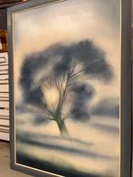 Schilderij van een boom door Jan de Kok, 1986, Antiek en Kunst, Kunst | Schilderijen | Klassiek, Ophalen