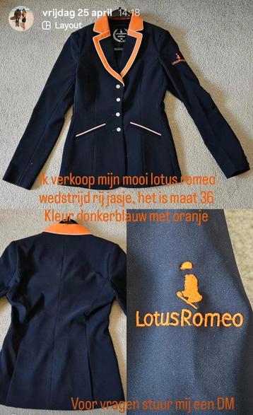 Mooi lotus romeo wedstrijd jasje beschikbaar voor biedingen