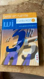 3 vmbo-KGT 2 wiskunde getal en ruimte, Boeken, Schoolboeken, Ophalen of Verzenden, Zo goed als nieuw, Overige niveaus, Nederlands