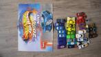 Hot Wheels autootjes + Mooie Poster, Ophalen of Verzenden, Zo goed als nieuw