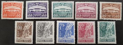 Cees-Indonesië 1953 Zbl 107/116 pfr-pfr/pl-gest., Postzegels en Munten, Postzegels | Azië, Postfris, Zuidoost-Azië, Ophalen of Verzenden