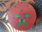 Origineel antiek doosje uit China van cloisonne 9,2 cm., Ophalen of Verzenden