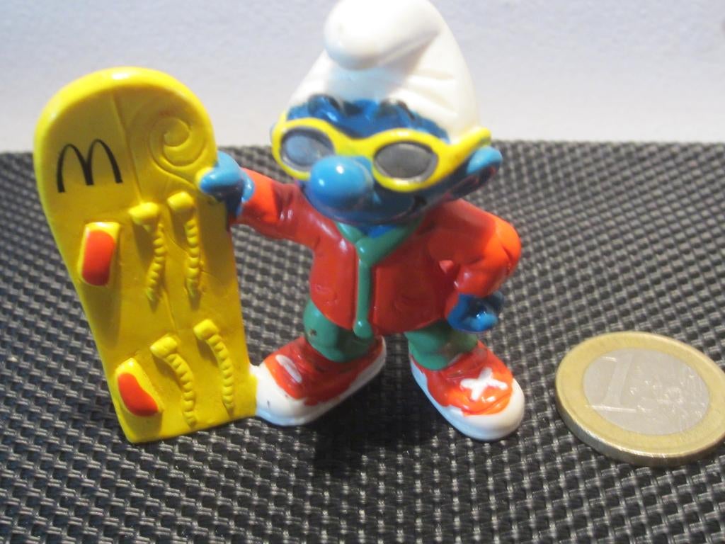 Surfsmurf, Verzamelen, Smurfen, Ophalen of Verzenden, Zo goed als nieuw, Overige Smurfen, Poppetje, Figuurtje of Knuffel