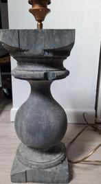 Prachtige Baluster lamp!!, Minder dan 50 cm, Ophalen of Verzenden, Zo goed als nieuw, Hout