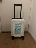 Handbagage koffertje wit, met zeer soepele wieltjes, Sieraden, Tassen en Uiterlijk, Koffers, Gebruikt, Ophalen of Verzenden