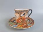 Oud Japans theeservies, handgeschilderd, Ophalen of Verzenden
