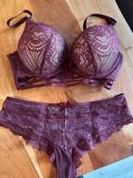 Hunkemöller Setje 70C/S - ongedragen, Kleding | Dames, Ondergoed en Lingerie, Ophalen of Verzenden, Paars, Setje