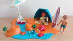 Playmobil strand met tentje parasol speelgoed set 9425, Ophalen of Verzenden, Zo goed als nieuw