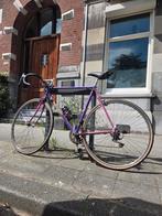 Peugeot Tourmalet vintage racefiets paars met roze, Ophalen