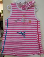 Roze/wit gestreepte Dizzy Daisy jurk + haarband maat 86 *a, Kinderen en Baby's, Babykleding | Maat 86, Meisje, Jurkje of Rokje