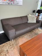 Donkerbruine 2,5-zits bank - Zo goed als nieuw!, Ophalen, 150 tot 200 cm, Tweepersoons, 75 tot 100 cm