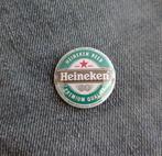 Heineken Beer Button / Speldje – 25mm, Verzamelen, Biermerken, Verzenden, Nieuw, Overige typen, Overige merken