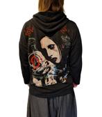 Vintage 90s Marilyn Manson Euro Bootleg Zip Hoodie – Size L, Vintage, Maat 52/54 (L), Vintage, Vintage