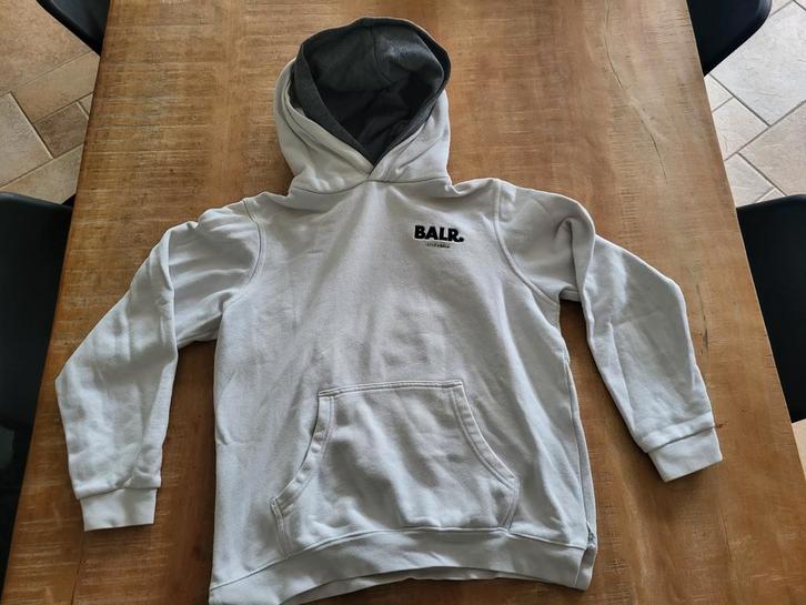 BALR. | trui | hoodie | maat S, Kleding | Heren, Truien en Vesten, Gedragen, Maat 46 (S) of kleiner, Wit, Ophalen of Verzenden
