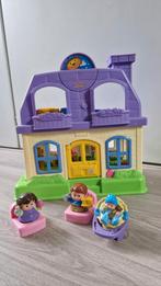 Little people paarse huis, Kinderen en Baby's, Ophalen, Gebruikt, Speelset, Met geluid