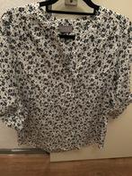 Canda blouse met bloemenprint maat 40;42, Ophalen of Verzenden, Zo goed als nieuw, Maat 38/40 (M), Zwart
