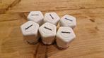 Heimeier handknop wit - Set van 6, Ophalen of Verzenden, Nieuw