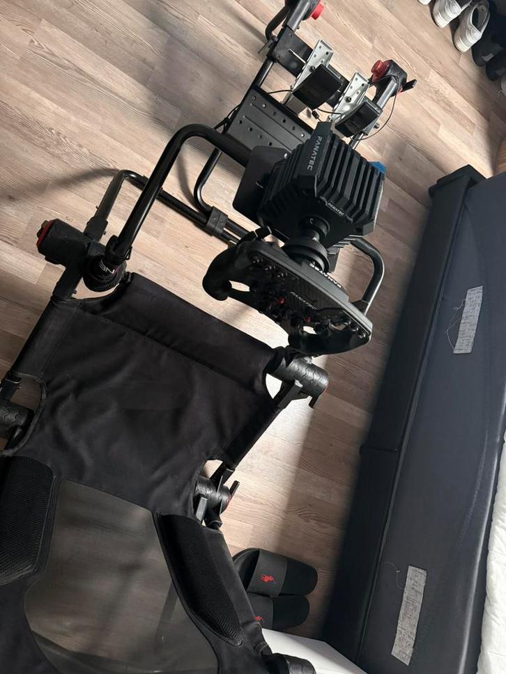 Sim race setup PC, Spelcomputers en Games, Games | Pc, Zo goed als nieuw, Racen en Vliegen, 1 speler, Vanaf 3 jaar, Ophalen