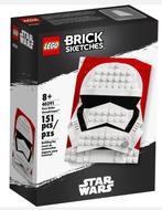 Star Wars First Order Stormtrooper Brick Sketches (40391)., Ophalen of Verzenden, Nieuw, Actiefiguurtje