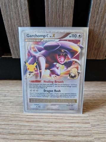 Garchomp C lv. X 145/147 Pokemon McDonald's 25th anniversary beschikbaar voor biedingen