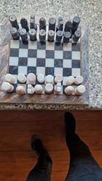 Marmerschaakspel, Hobby en Vrije tijd, Gezelschapsspellen | Bordspellen, Een of twee spelers, Ophalen, Zo goed als nieuw, Unknown