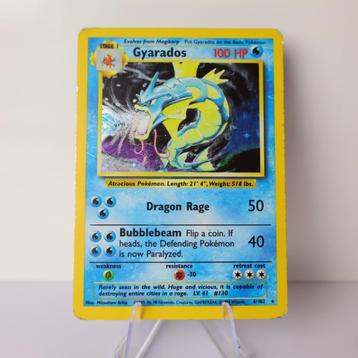 Pokémon kaart Gyarados Base Set Holo 6/102 beschikbaar voor biedingen