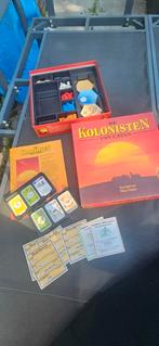 Kolonisten van catan houten versie!, Ophalen of Verzenden, Zo goed als nieuw