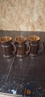 3 Viking Houten Pullen - 550ml, Ophalen of Verzenden, Nieuw