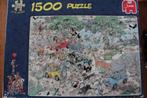Jan van Haasteren - Safari - 1500 stukjes - Compleet, Ophalen of Verzenden, 500 t/m 1500 stukjes, Zo goed als nieuw, Legpuzzel
