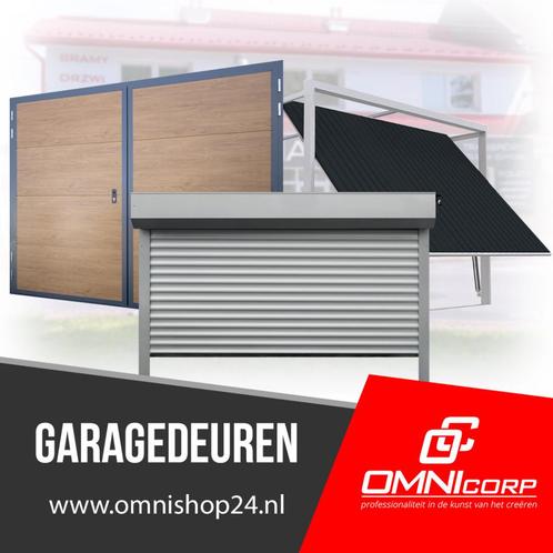 Garagedeur Rolpoort Draaipoort Kantelpoort Poort op Maat, Doe-het-zelf en Verbouw, Deuren en Horren, Nieuw, Garagedeur, 215 cm of meer