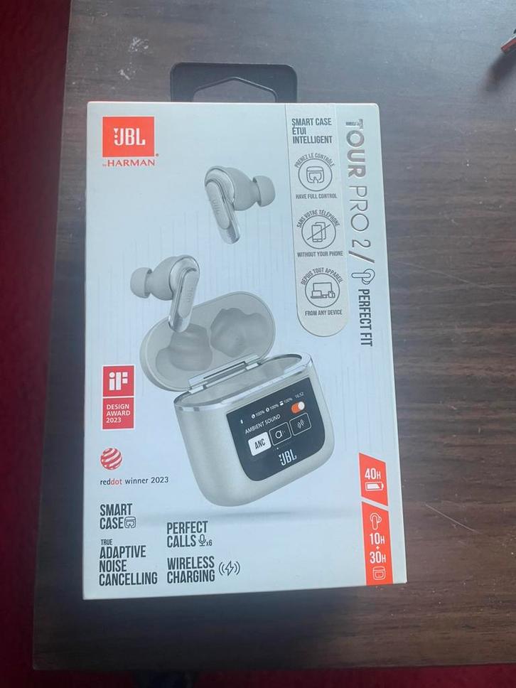 JBL Tour Pro 2 - Gloednieuw, Telecommunicatie, Mobiele telefoons | Oordopjes, Zo goed als nieuw, Ophalen of Verzenden