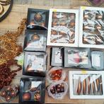 Luxe Bruine Kerstversiering - Nieuw, Paar Pegels Missen, Ophalen of Verzenden, Nieuw, Plaatje